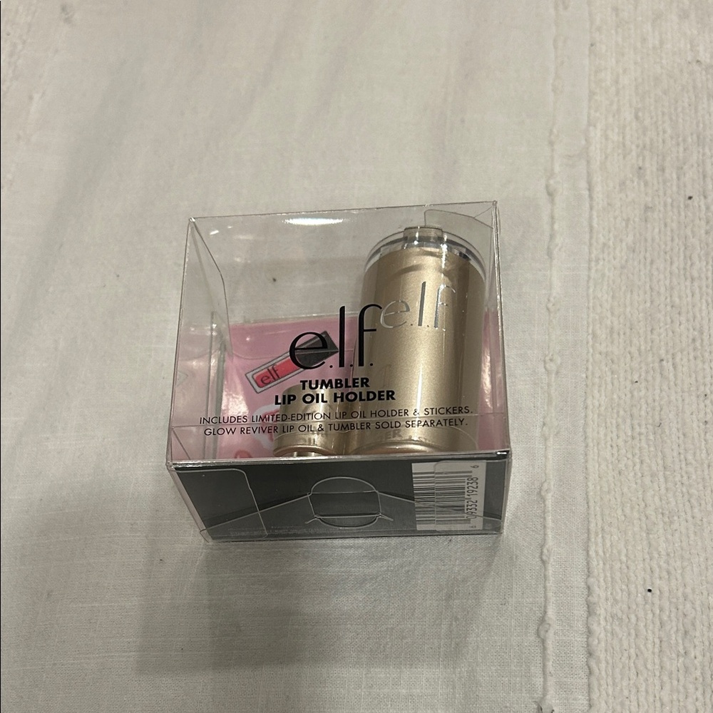 ELF Gold and Pink Lip Oil Holder